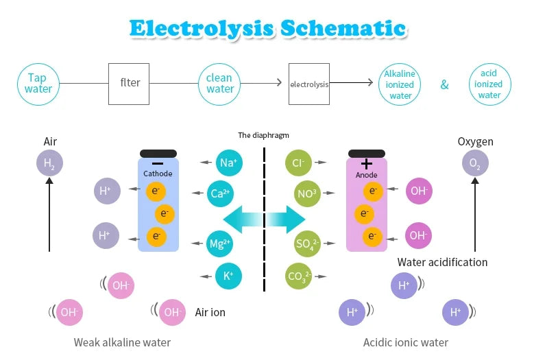 Hydrogen Water Generator Bottle with LED Display 5000ppb