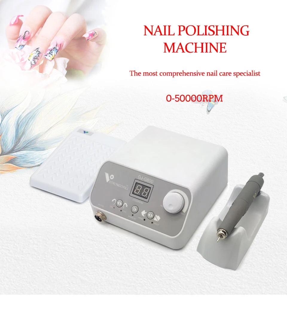 50000RPM Brushless Nail Drill Micromotor 2.35mm