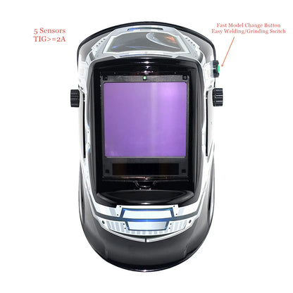 Auto Darkening Welding Helmet with True Colour Lens