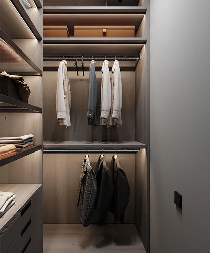 Smart Motion Sensor LED Wardrobe Hanger Rod Light