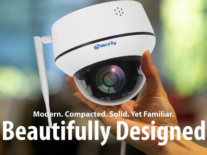 5MP Dome Camera Smart Home Tracking with 128GB Memory