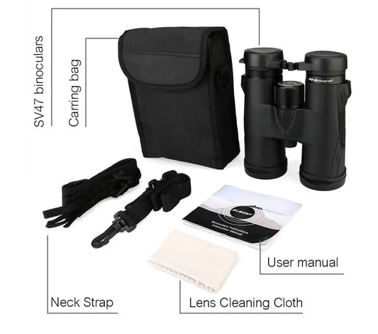 Powerful 8x32 Binoculars for Outdoor Adventure and Travel
