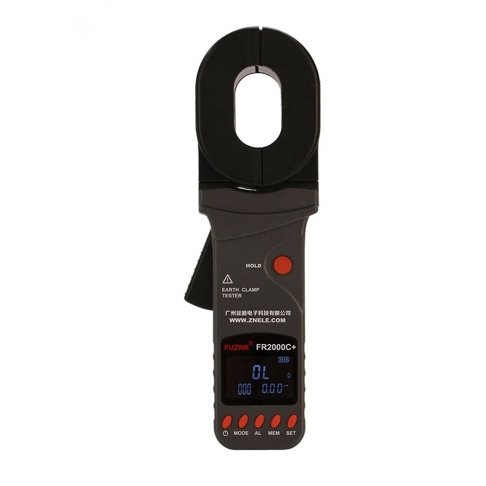 Portable Clamp Earth Resistance Tester with LCD Display