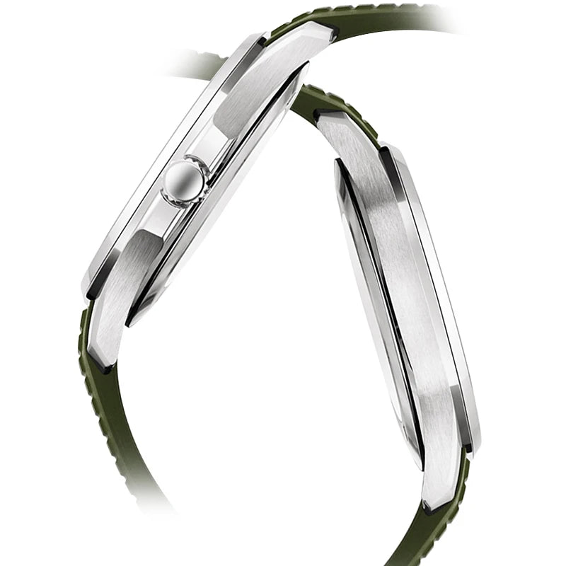 Classic Green Wristwatch with Japanese Automatic Movement