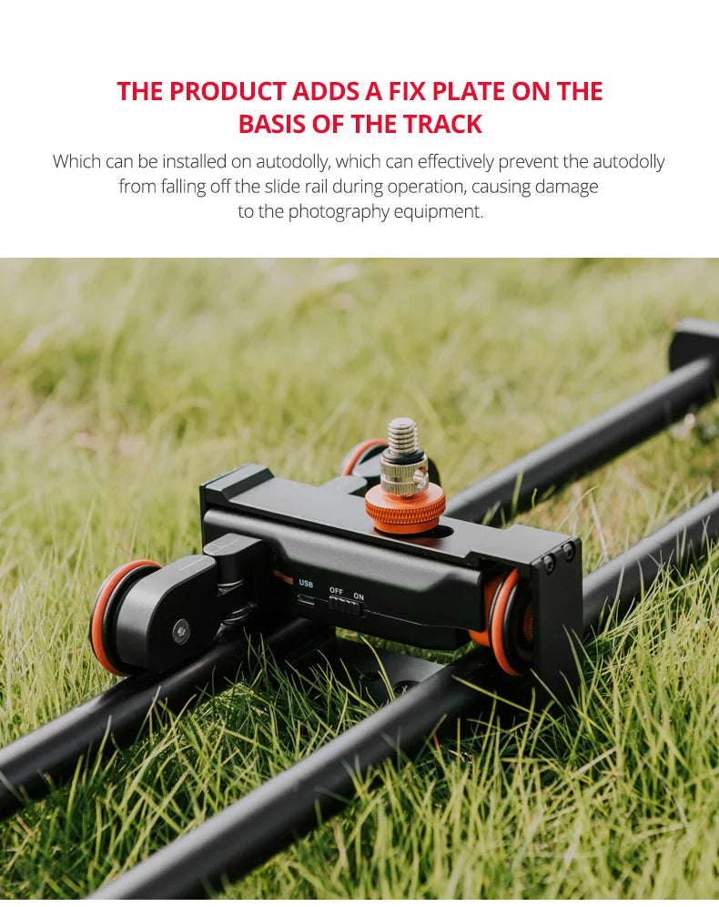 Motorized Camera Slider Head for DSLR and Smartphones