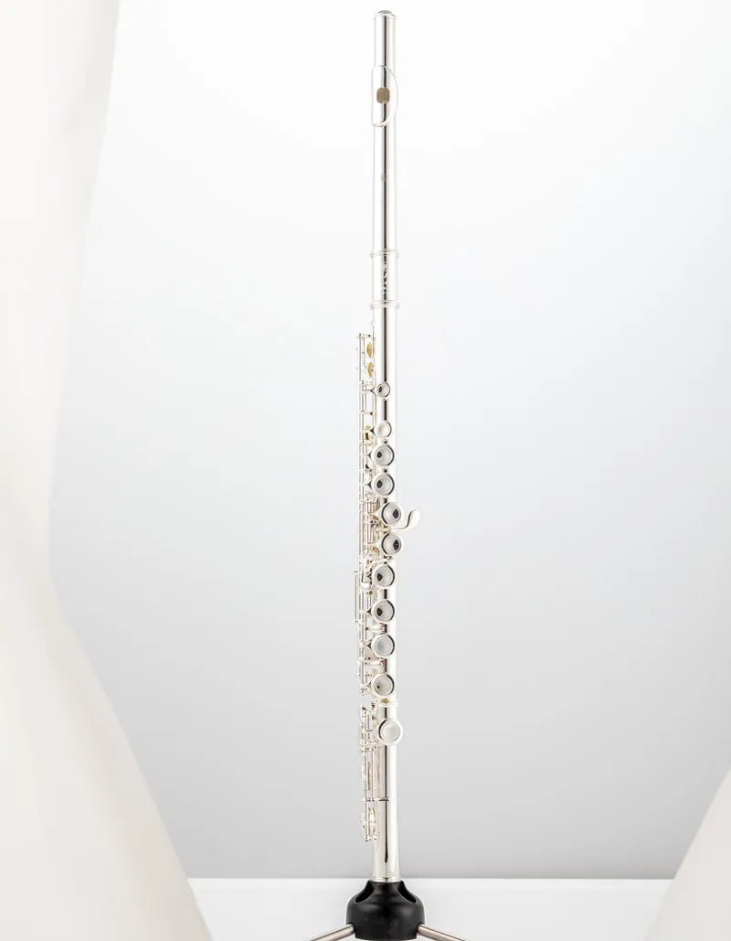 Silver Plated C Key Flute 16 Hole Student Set