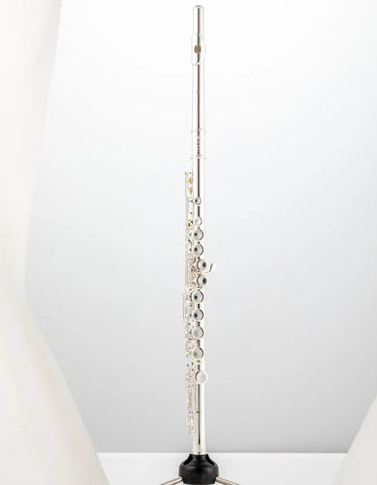 Silver Plated C Key Flute 16 Hole Student Set