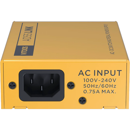 Compact Isolated Effect Pedal Power Supply for Clean Sound