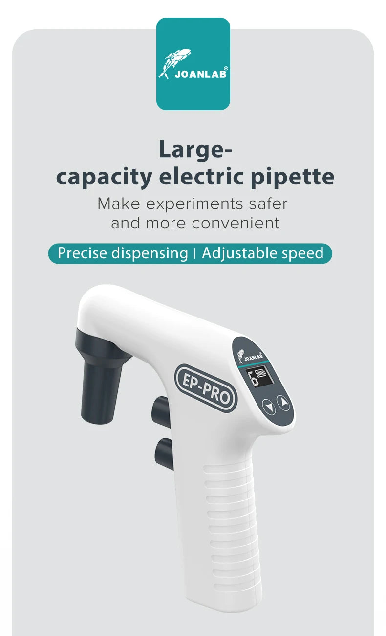 Electric Pipette Controller 200ml Automatic Lab Pump