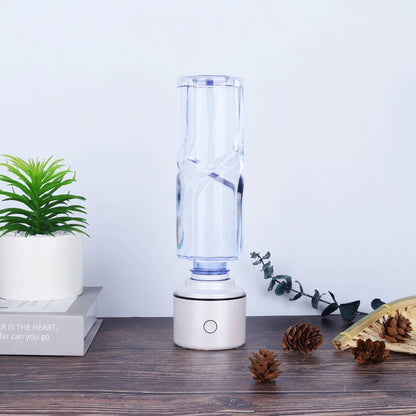 Nano Hydrogen Water Generator Bottle Rechargeable White