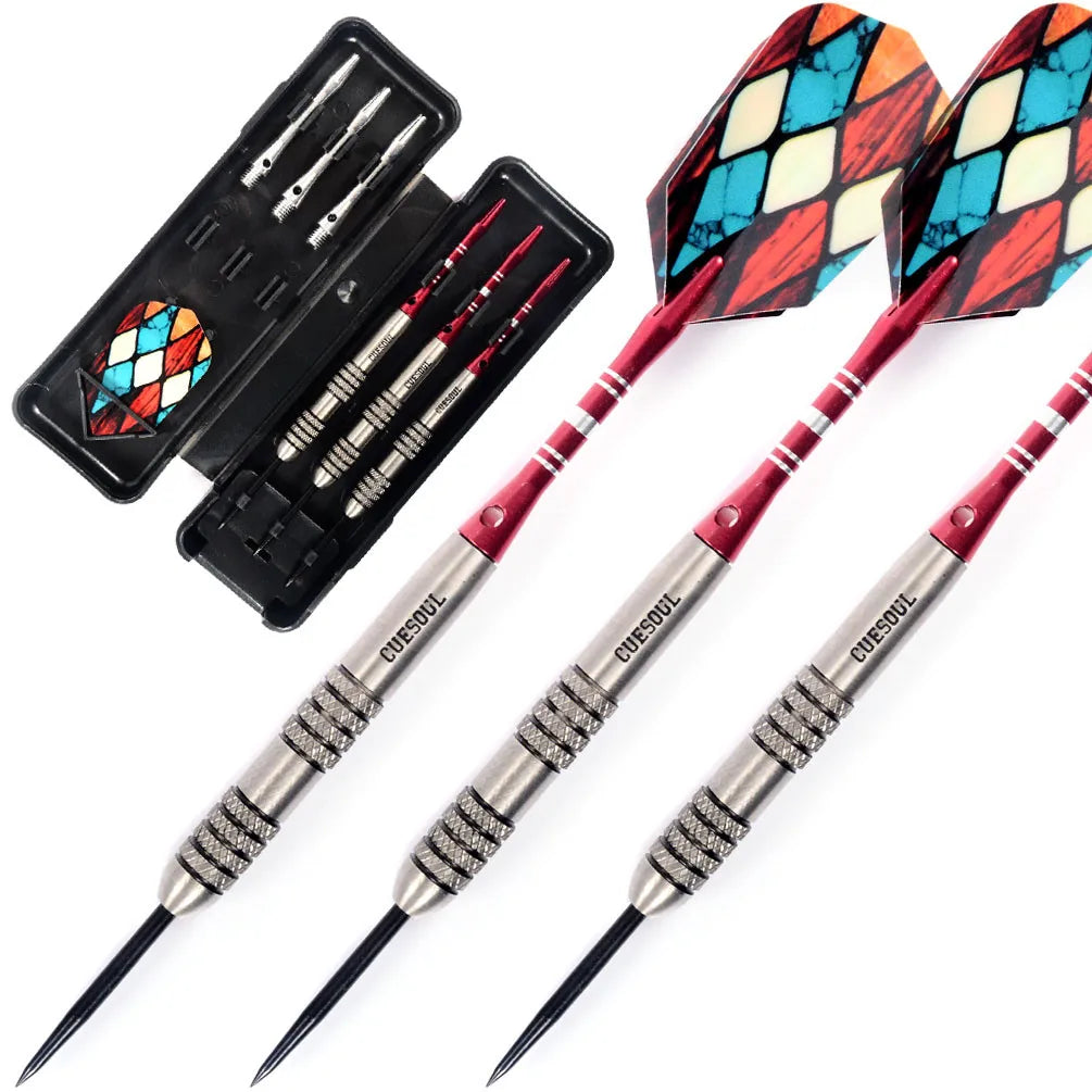 26g Competition Steel Tip Darts Luxury Case