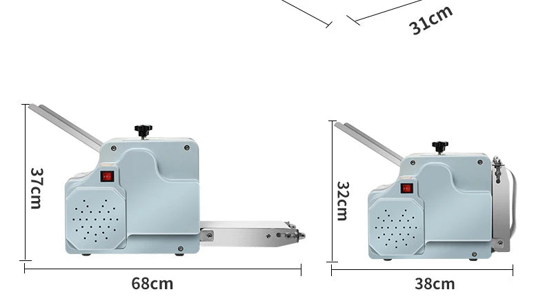 Automatic 7.5cm Square Wonton Skin Press