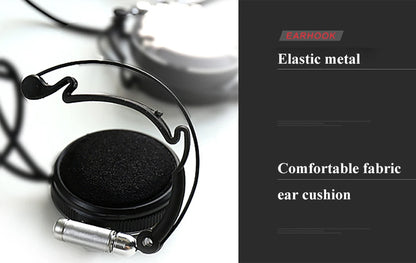 Yellow High-Performance Wired Music Earphones 3.5mm