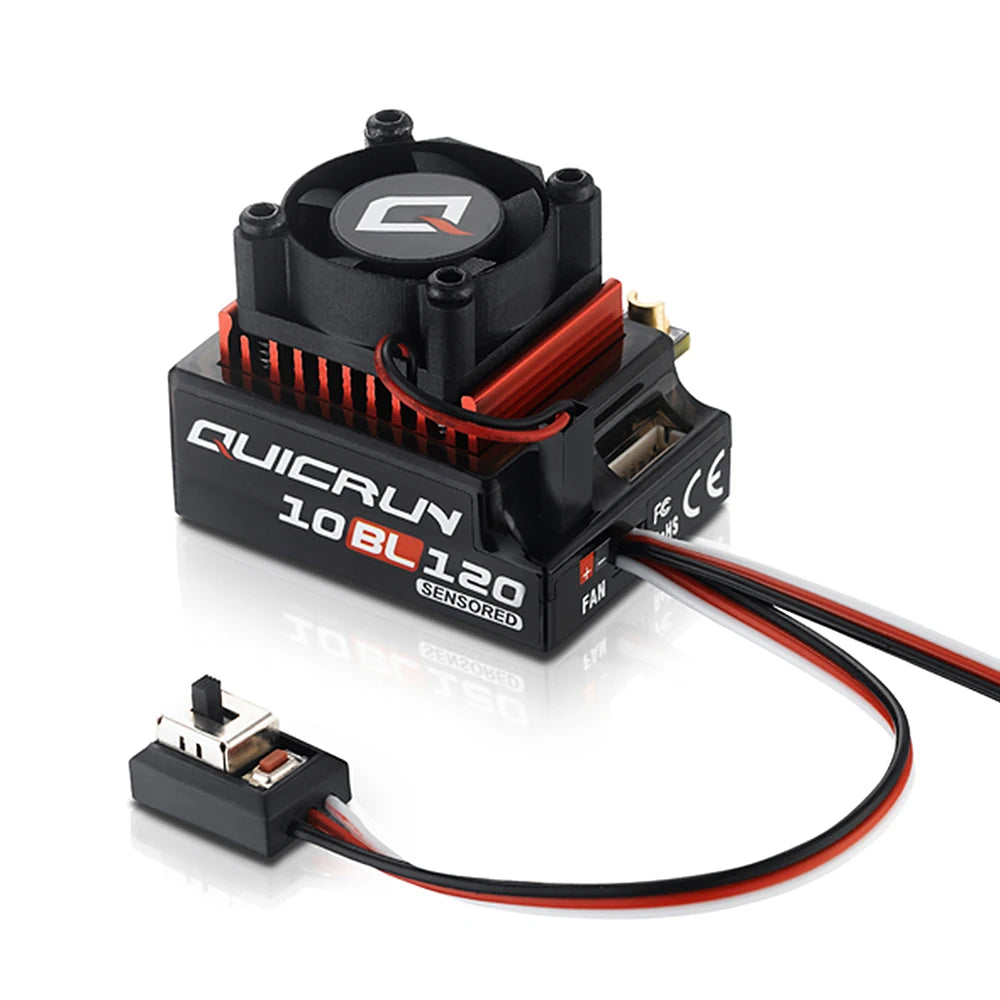 120A 8.5T RC Drift Car Brushless Motor with ESC Controller