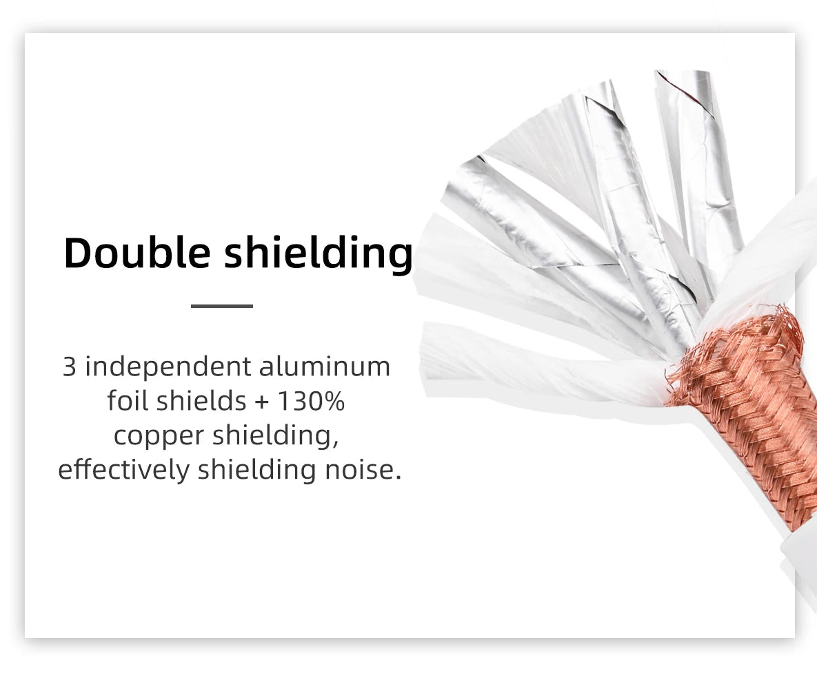 3m Hi-Fi OCC Copper Power Cable for Tube Amplifiers