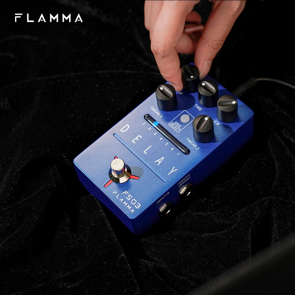 Guitar Delay Pedal FS03 with Looper and Tap Tempo