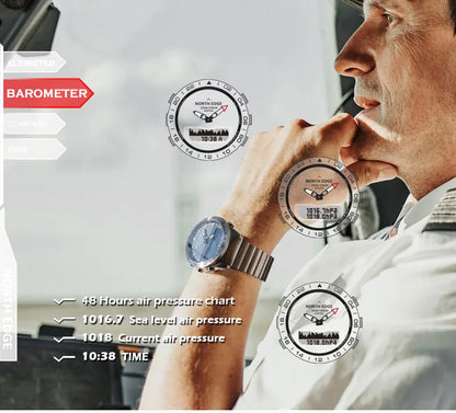 Heavy Duty Digital Dive Watch Compass Altimeter Barometer