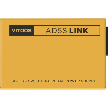 Compact Isolated Effect Pedal Power Supply for Clean Sound