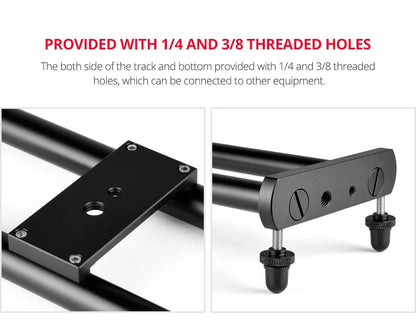 Motorized Camera Slider Head for DSLR and Smartphones