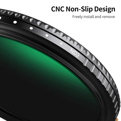 72mm Neutral Density Filter Adjustable Light Control