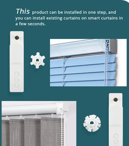 Zigbee Smart 9 Channel Roller Shade Driver with Battery