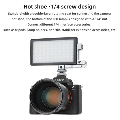 Portable 12W RGB Photography LED Light for Vlogging
