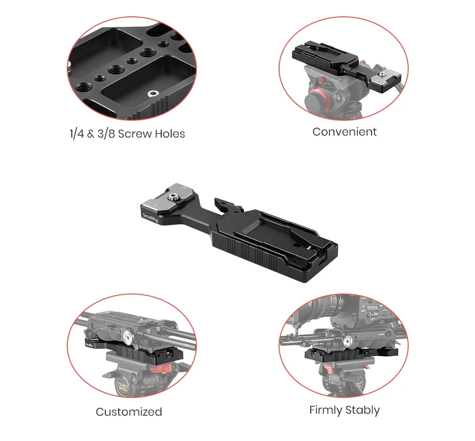 Quick Release Tripod Plate for Sony FS5 FS7