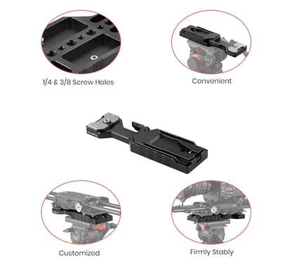 Quick Release Tripod Plate for Sony FS5 FS7
