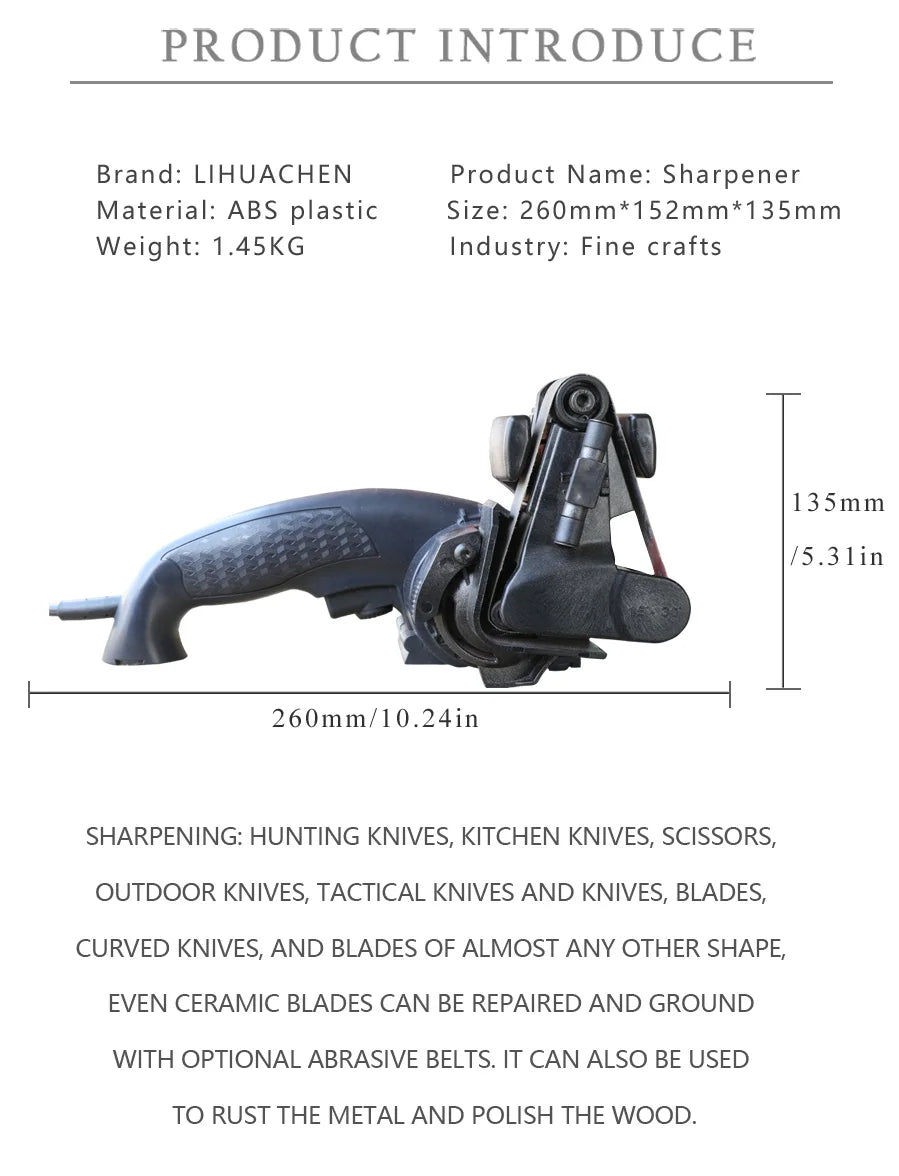 Precision Electric Knife Sharpener for Home