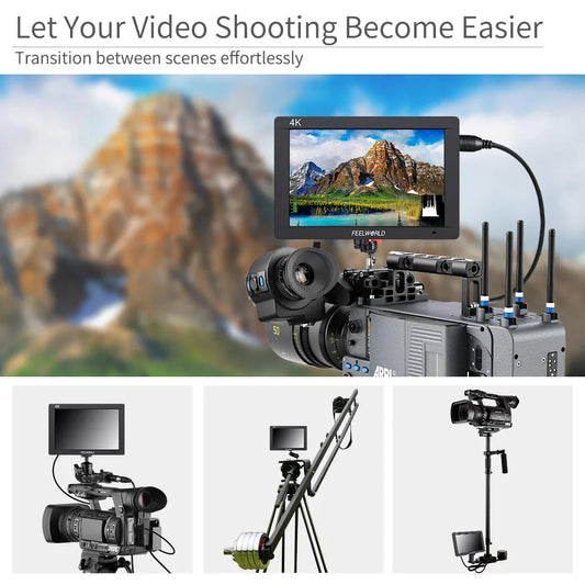 7 Inch Full HD 1920x1200 DSLR Camera Field Monitor