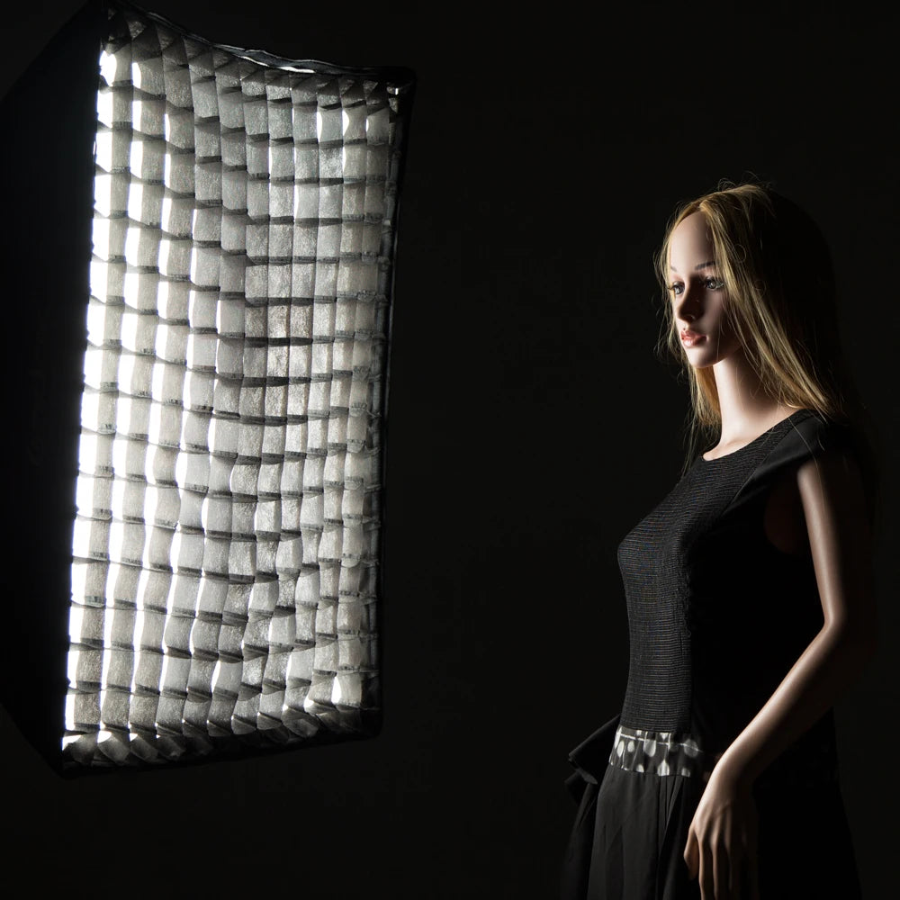 80×120cm Honeycomb Grid Softbox for Studio Lighting