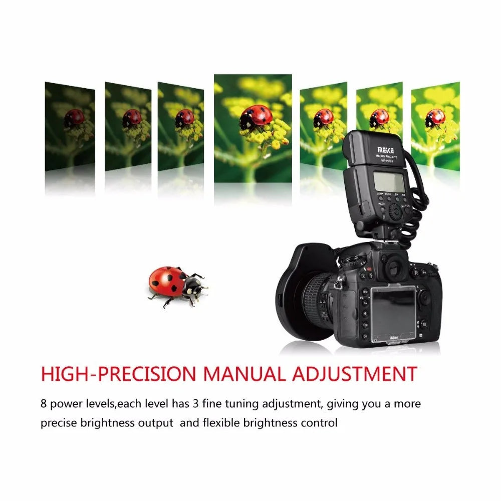 Macro LED Ring Flash with AF Assist for Canon
