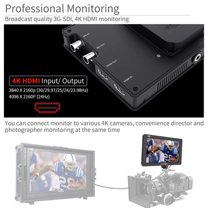 7 Inch Full HD 1920x1200 DSLR Camera Field Monitor