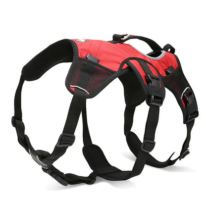 Portable Pet Backpack Carrier Small Waterproof Red
