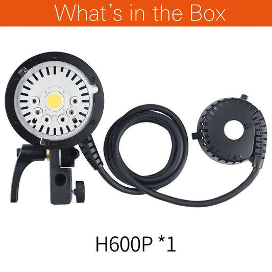 Hand-Held Flash Extension Head Bowens Mount H600P