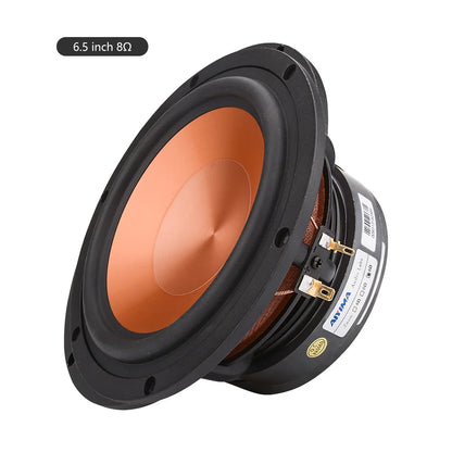 High Power 8 Ohm Orange Aluminum Speaker