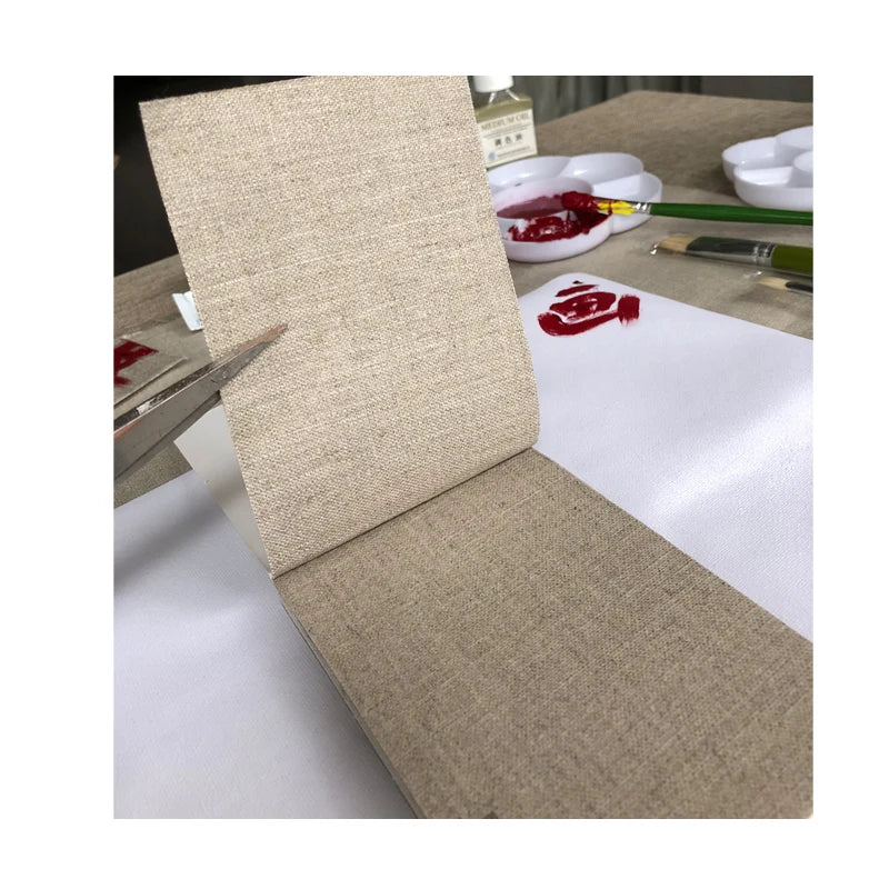 2.2m x 10m Professional Artist Linen Canvas Roll Painting Fabric