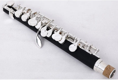 Silver-Plated C Key Piccolo Half-Size Cupronickel Flute