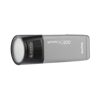Portable Studio Flash Extension Head with Spiral Tube