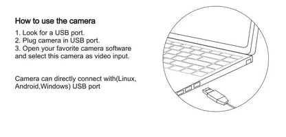 USB 48MP 4K Webcam for Microscope Imaging