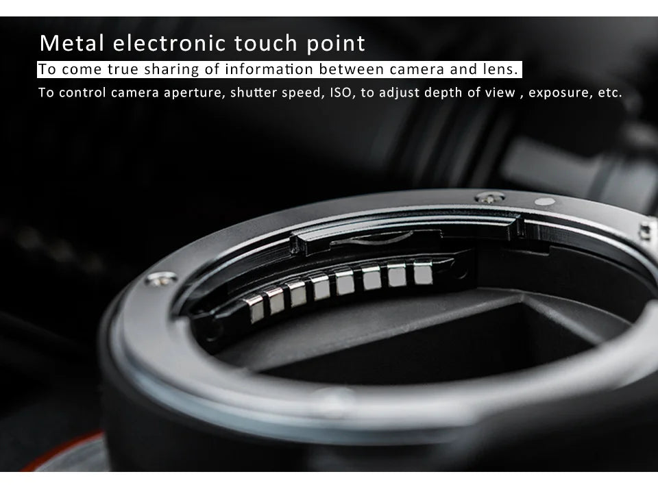 Nikon F to Sony E Mount Auto Focus Lens Adapter