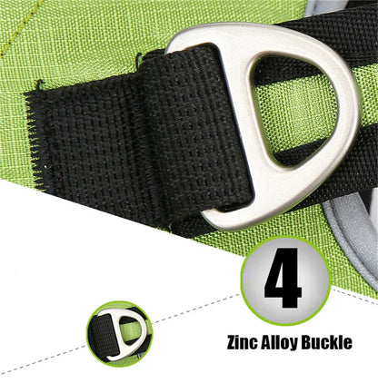 Large 2in1 Pet Backpack Harness Waterproof Red