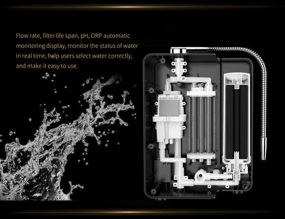 Silver Circle Water Ionizer Touchscreen Auto-Cleaning