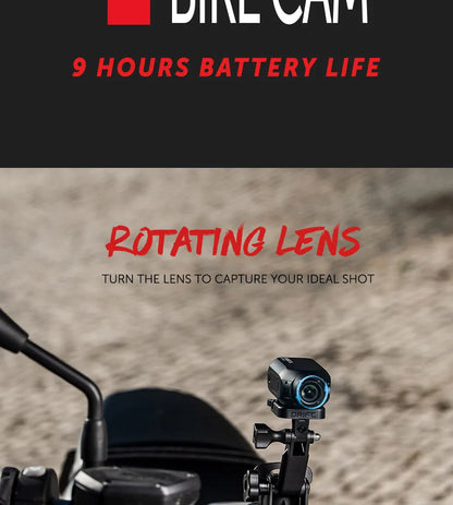 1080p Full HD Action Camera with Rotating Lens & Dash Mode