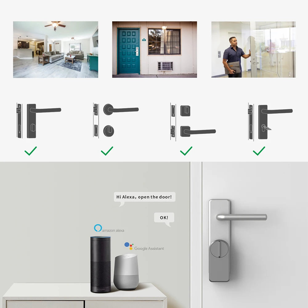 Smart Door Lock with Gateway & App Control