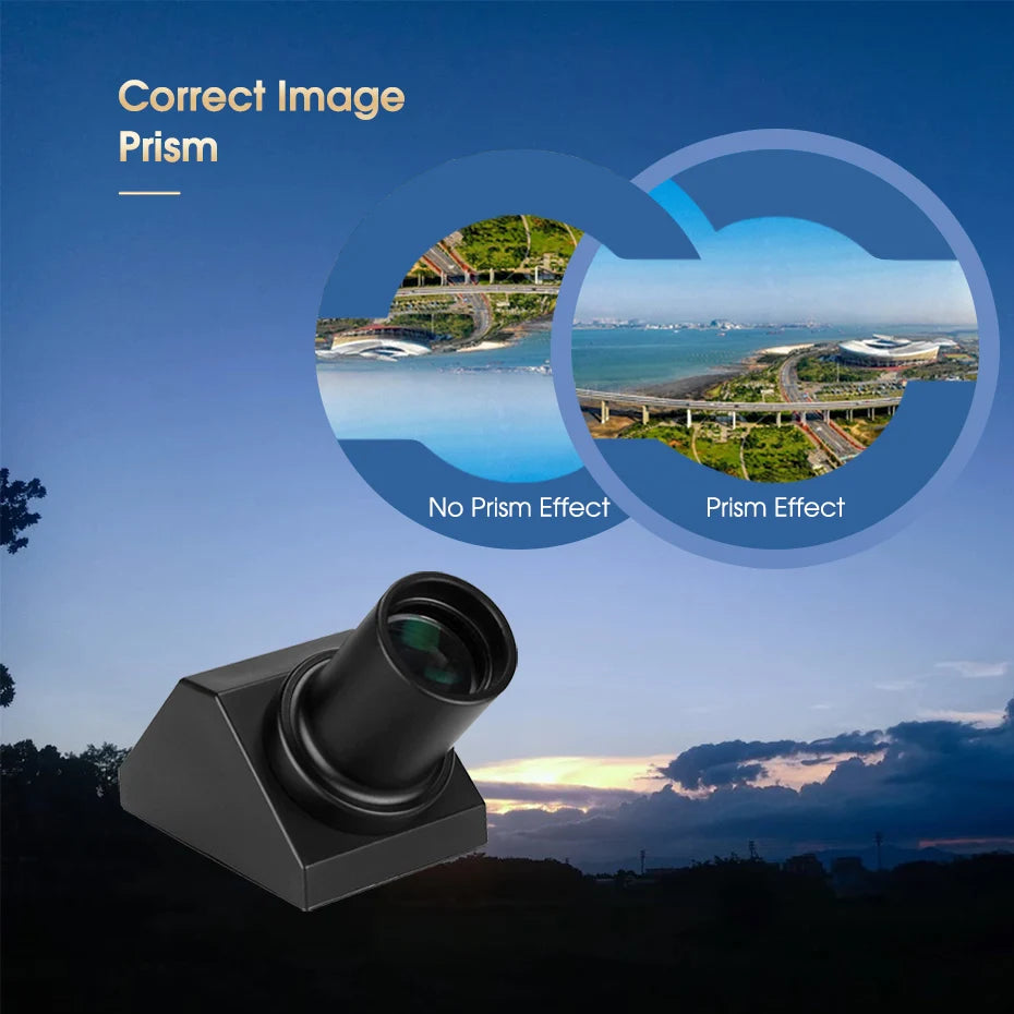 Correct-Image 6x30 Telescope Viewfinder for Astronomy