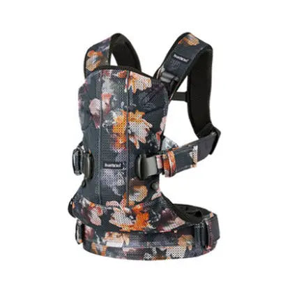 Baby Sling Carrier Ergonomic Breathable Night Flower Design