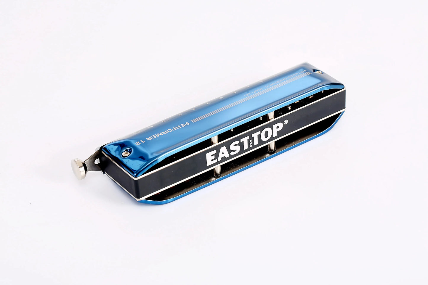 12-Hole Chromatic Harmonica 48-Tone Professional D Key