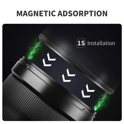 72mm Magnetic Camera Filter Kit Blue ND1000 UV CPL