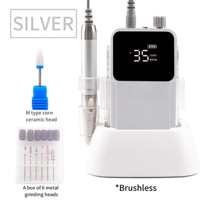 Portable 35,000RPM Nail Drill Machine